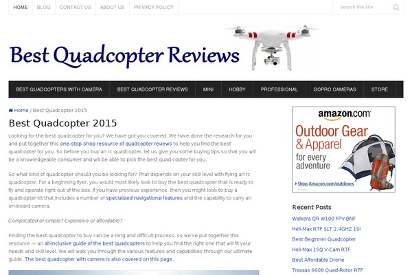 bestquadcopterpro.com site used Splash