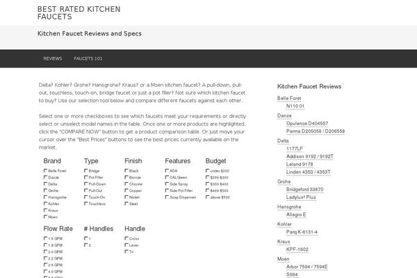 Site using Awd-product-comparison plugin