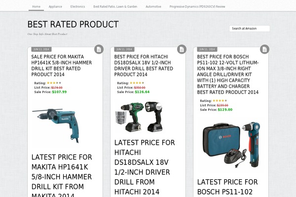 Site using Amzn plugin