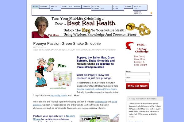 Site using Traffic Counter Widget plugin