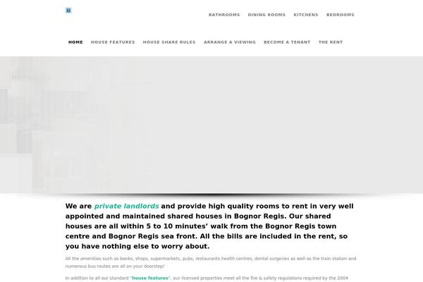 Proxima theme site design template sample