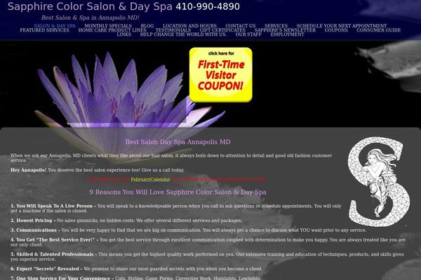 Headway theme site design template sample
