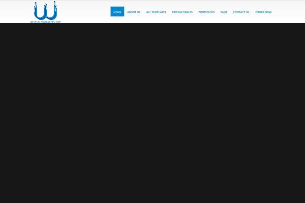 Porto theme site design template sample