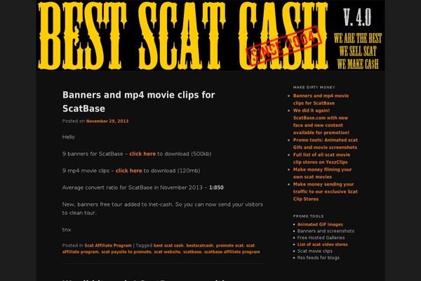 bestscatcash.com site used Twentyeleven2