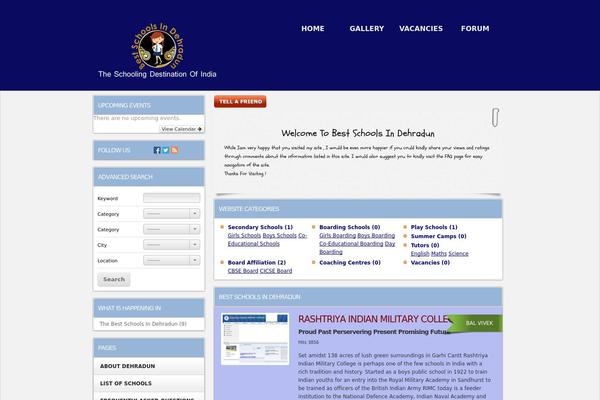 Directorypress theme site design template sample