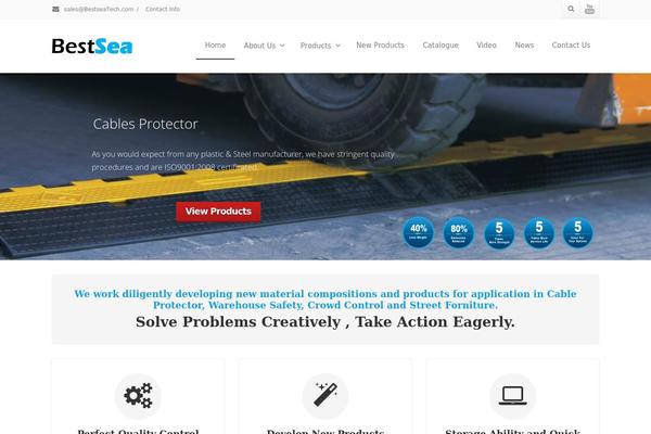 Envision theme site design template sample