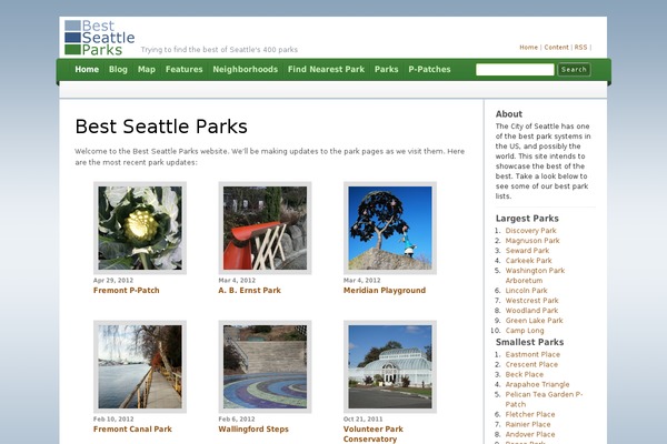 Cordobo Green Park 2 theme site design template sample