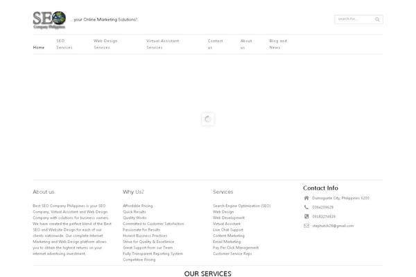 Cheope theme site design template sample