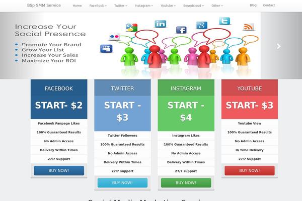 Wootique theme site design template sample
