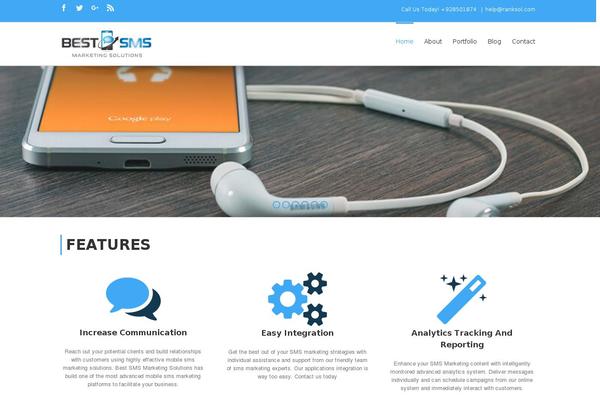 Site using Testimonials-showcase plugin