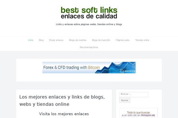 Easy Blog theme site design template sample