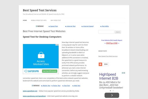 Twenty Twelve theme site design template sample
