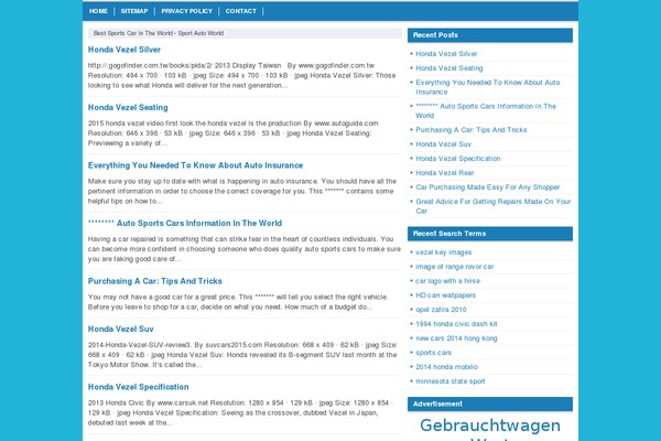 Nyeo theme site design template sample