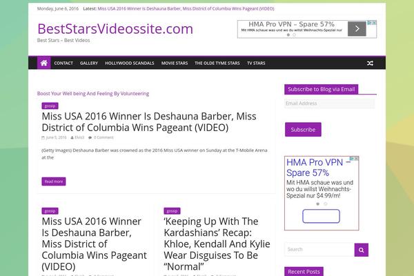 ColorMag theme site design template sample