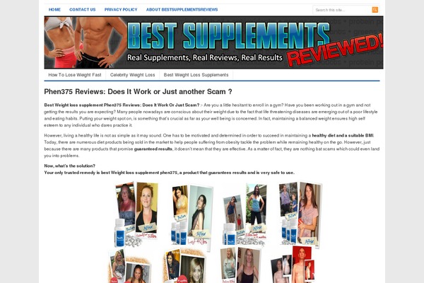Freshlife theme site design template sample