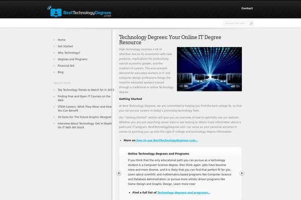 besttechnologydegrees.com site used InReview