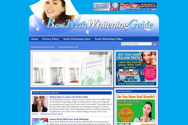 Lifestyle 2.0 theme site design template sample