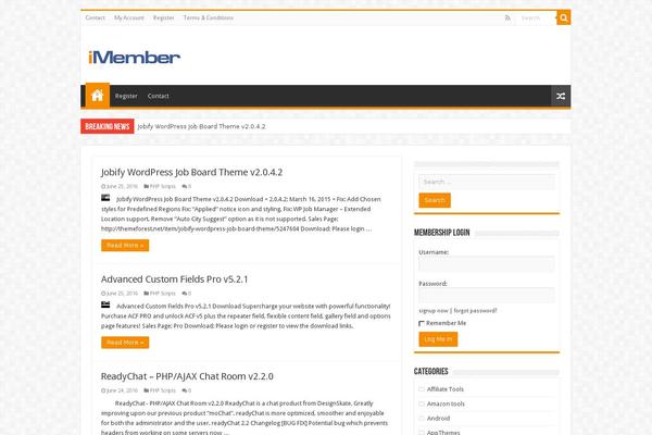 Site using s2Member Framework (Member Roles, Capabilities, Membership, PayPal Members) plugin