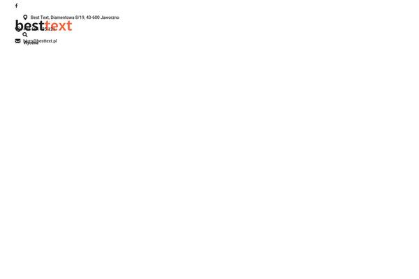 besttext.pl site used Transpro