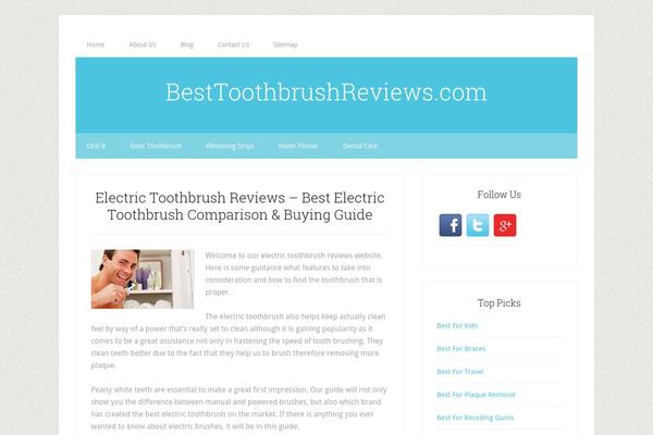 Lifestyle Pro theme site design template sample