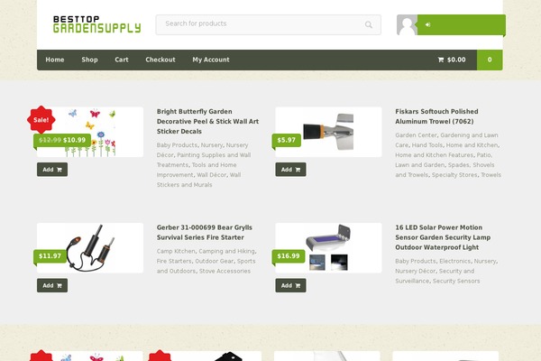 Site using Bestsellerazon plugin