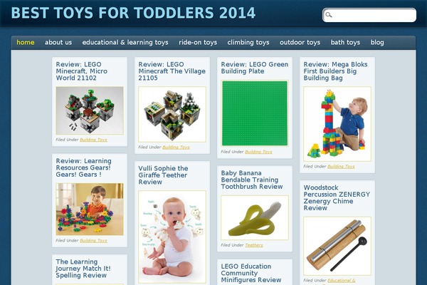 PinBlue theme site design template sample