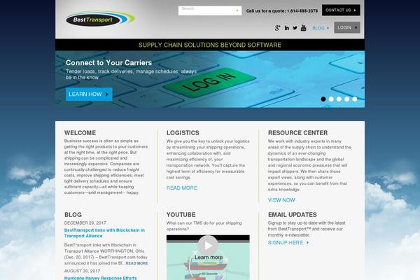Mesh theme site design template sample