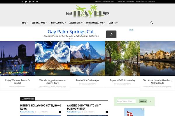 Site using Bookingcom-text2links plugin