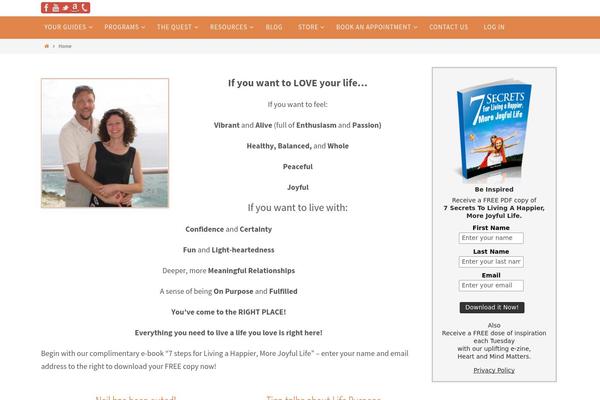 Nirvana theme site design template sample