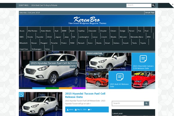Simple theme site design template sample