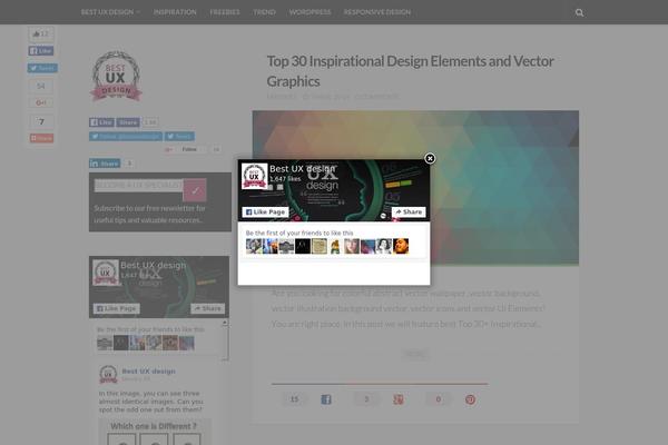 bestuxdesign.com site used Anew