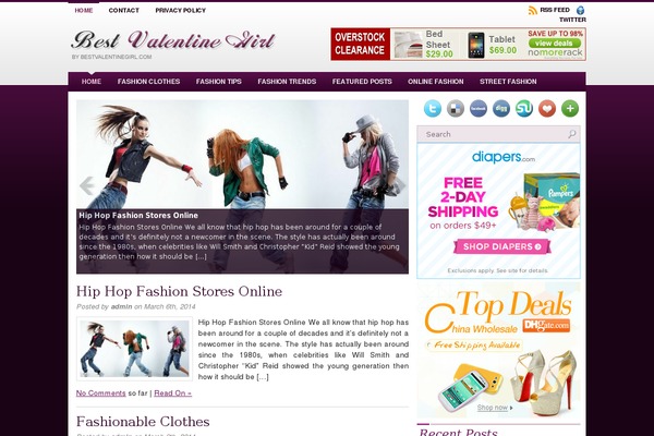 bestvalentinegirl.com site used Ecosmo