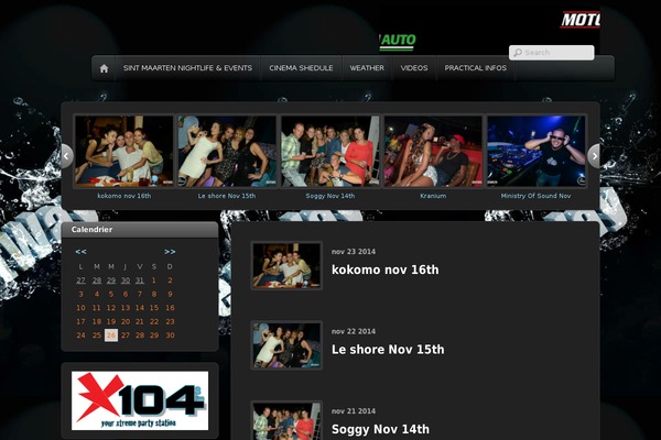 Site using Codescar Radio Widget plugin