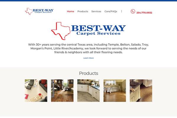 Mahogany theme site design template sample