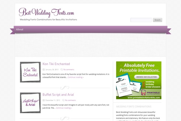 Delicacy theme site design template sample