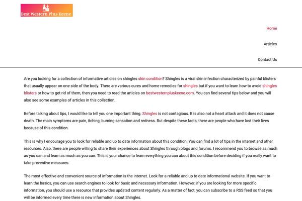 Site using Astra-pro-sites plugin