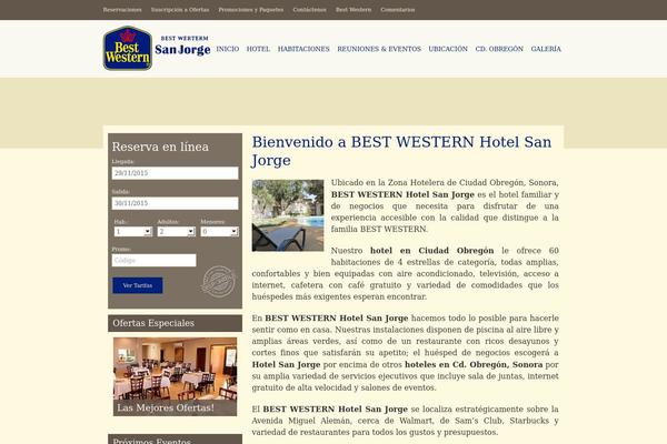 Site using Alfie WP Weather plugin