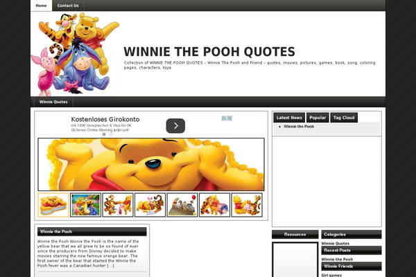 bestwinniethepoohquotes.com site used Soccerine