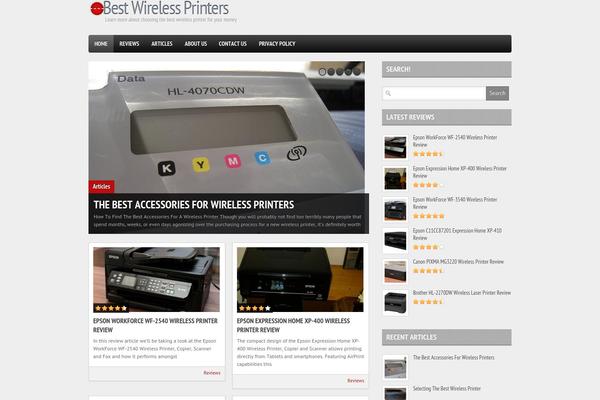 Boulevard theme site design template sample