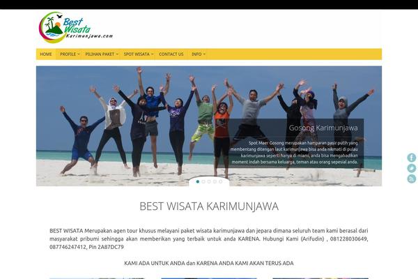 Tempera theme site design template sample