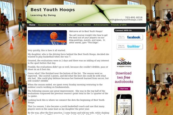Smallbiz theme site design template sample
