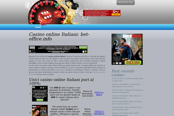 cazzzino WordPress theme, websites list used cazzzino theme cazzzino theme websites examples