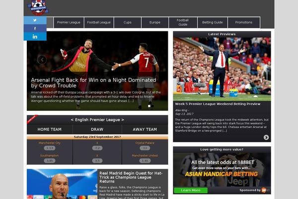 bet-on-football.co.uk site used Betonfootball