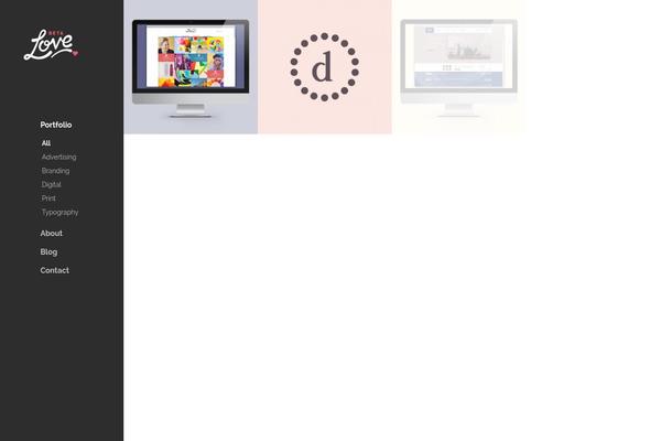 Huge theme site design template sample