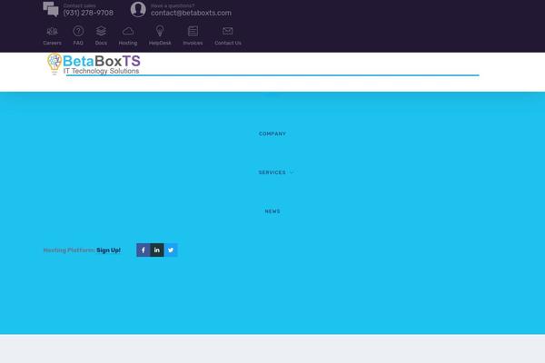 Site using Line-shortcodes plugin