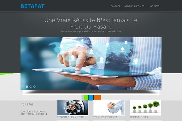 Simplify theme site design template sample