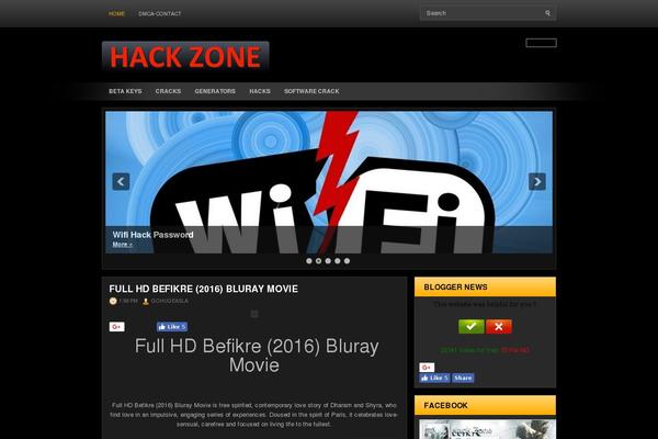 Gameszone theme site design template sample