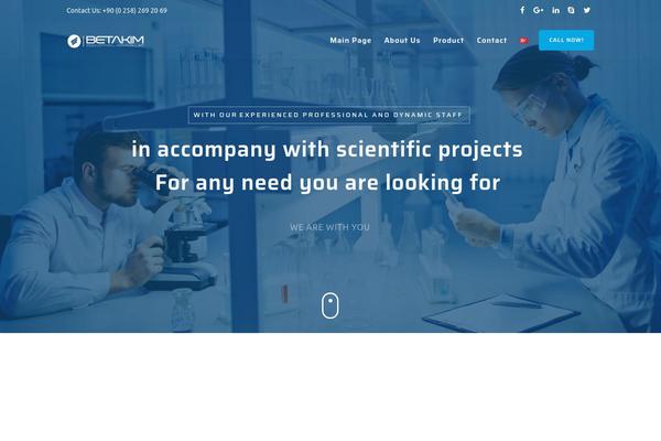 Clariwell theme site design template sample
