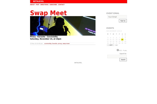 Beta theme site design template sample