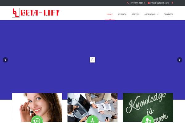 Infinite-child theme site design template sample
